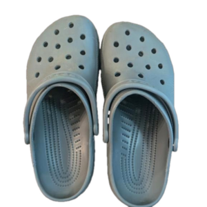 CROCS clogs dark gray 9 women's or 7 men's good condition